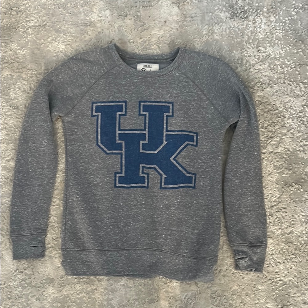 Gray UK Logo Women’s Sweatshirt